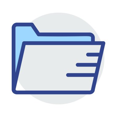 Mavi web renk tasarım simgesi geliştirme için 