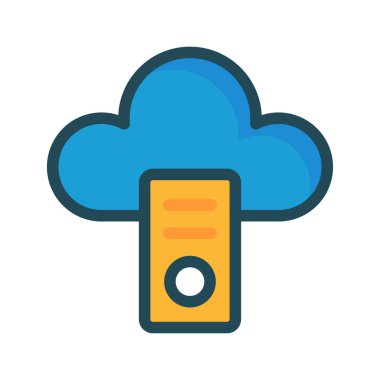 Vektör renk simgesi web için