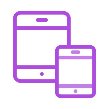 Web bağlantı vektör renk simgesi