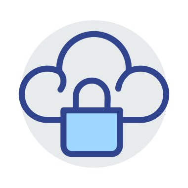 Mavi web renk tasarım simgesi geliştirme için 