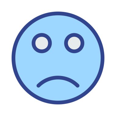 Mavi web renk tasarım simgesi geliştirme için 