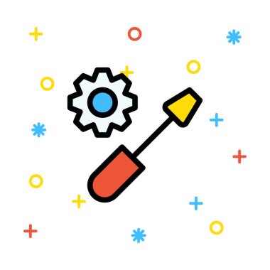 Web renk tasarım simgesi geliştirme için 