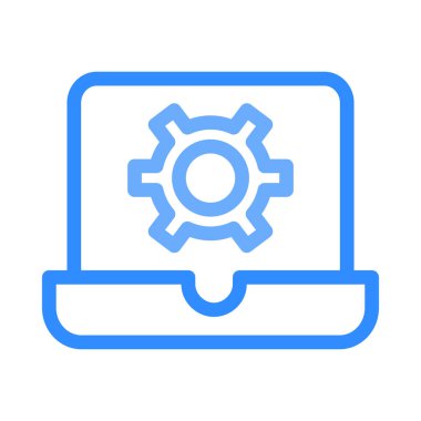 Web bağlantı vektör renk simgesi