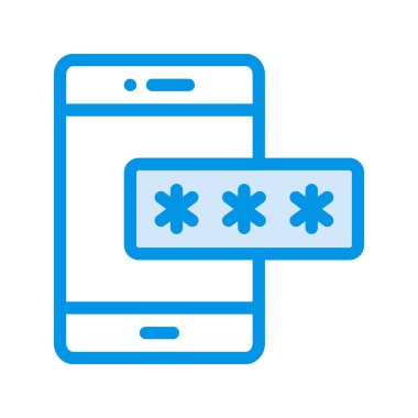 akıllı telefon simgesi vektör illüstrasyonu 