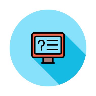 Web geliştirme için mobil tasarım simgesi. Vektör çizim