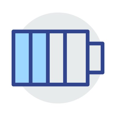 Mavi web renk tasarım simgesi geliştirme için 