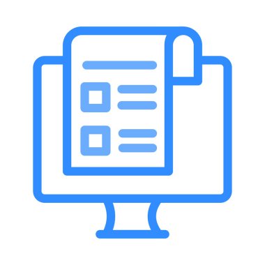 Web renk tasarım simgesi geliştirme için. Vektör çizim