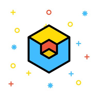 Web renk tasarım simgesi geliştirme için 