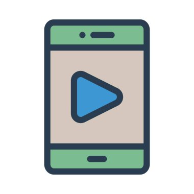 Web renk tasarım simgesi geliştirme için. Vektör çizim