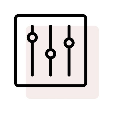 birim denetim vektör çizim 