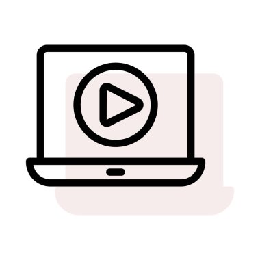 oyuncu simge vektör çizim 