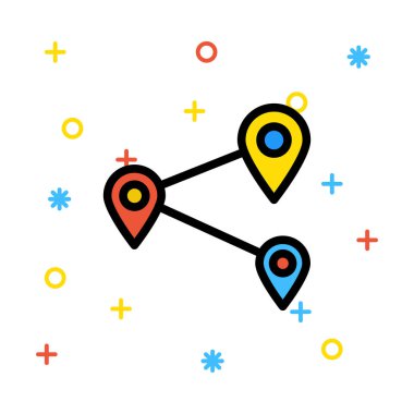 Web renk tasarım simgesi geliştirme için 