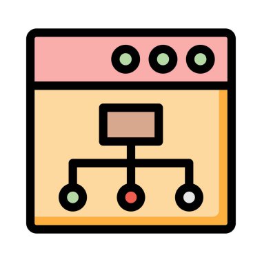 Web renk tasarım simgesi geliştirme için 