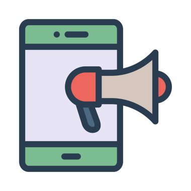 Web renk tasarım simgesi geliştirme için. Vektör çizim