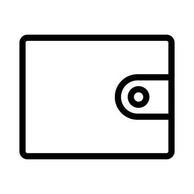 m-cüzdan web simge vektör çizim 