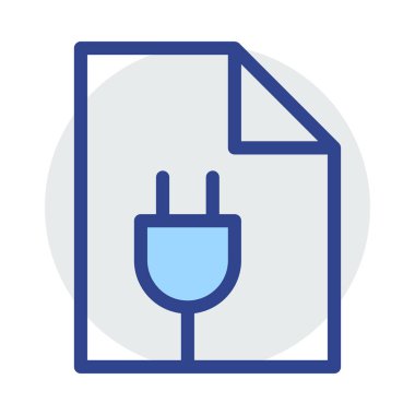 Mavi web renk tasarım simgesi geliştirme için 