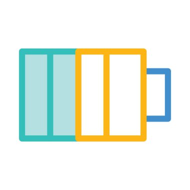 pil vektör illüstrasyonu 