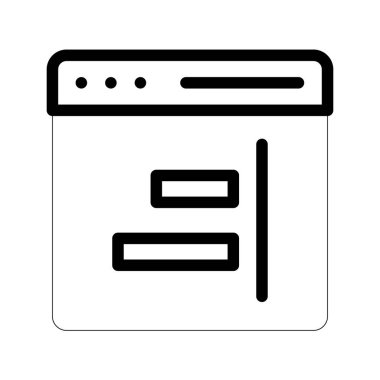 Web renk tasarım simgesi geliştirme için. Vektör çizim
