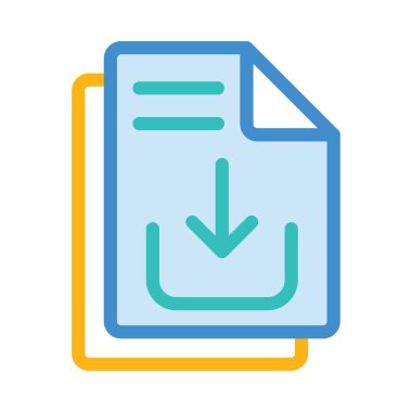 Simge vektör illüstrasyonu indir 