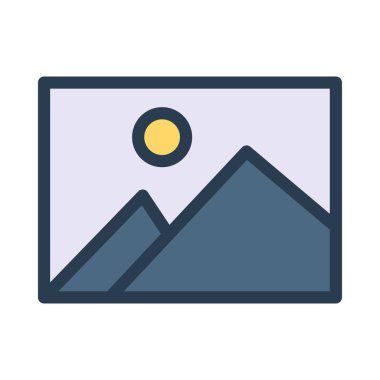 Web renk tasarım simgesi geliştirme için. Vektör çizim