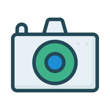 Web renk tasarım simgesi geliştirme için. Vektör çizim