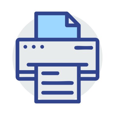 Mavi web renk tasarım simgesi geliştirme için 