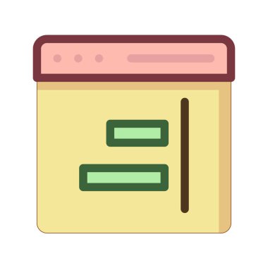 Web renk tasarım simgesi geliştirme için 