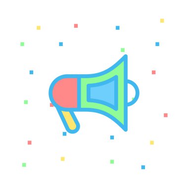 Web renk tasarım simgesi geliştirme için. Vektör çizim