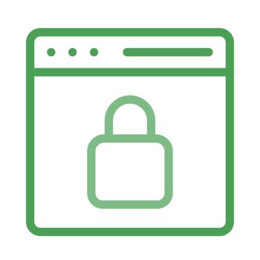 Web renk tasarım simgesi geliştirme için. Vektör çizim