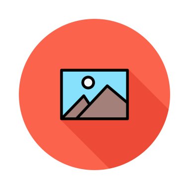 Web renk tasarım simgesi geliştirme için. Vektör çizim