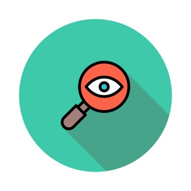 Web renk tasarım simgesi geliştirme için. Vektör çizim