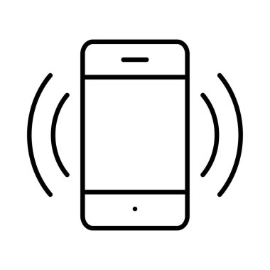  Smartphone Simgesi, vektör illüstrasyonu 