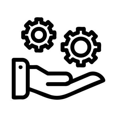 Web Tasarım Icon iş için. Vektör çizim