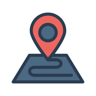 Web renk tasarım simgesi geliştirme için. Vektör çizim