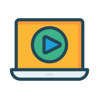 oyuncu simge vektör çizim 