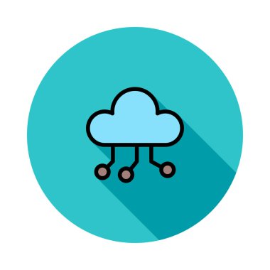 Web renk tasarım simgesi geliştirme için. Vektör çizim