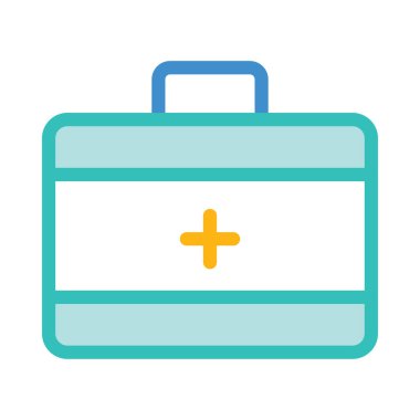 ile simge vektör çizim çanta 