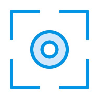 Web renk tasarım simgesi geliştirme için. Vektör çizim