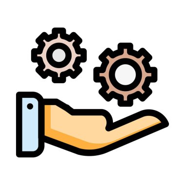 Web geliştirme için telefon simgesi. Vektör çizim