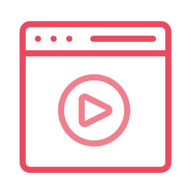 Web renk tasarım simgesi geliştirme için. Vektör çizim