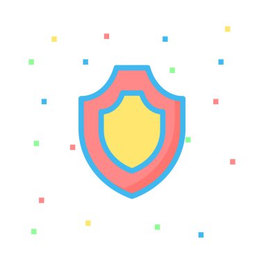 Web renk tasarım simgesi geliştirme için. Vektör çizim