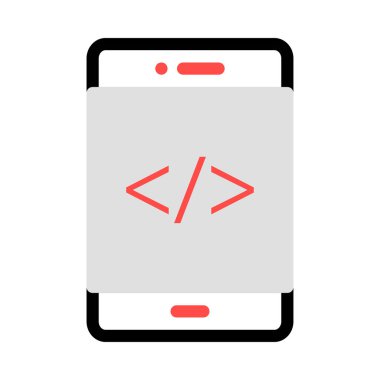 Web renk tasarım simgesi geliştirme için. Vektör çizim