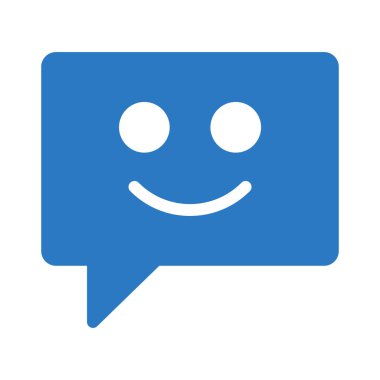 Sohbet mesajı vektör illüstrasyonu 