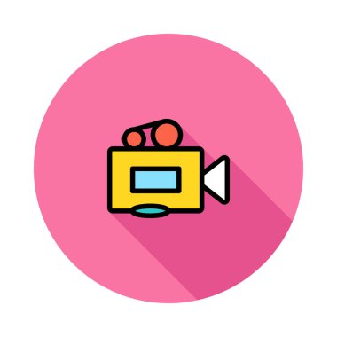 Web renk tasarım simgesi geliştirme için. Vektör çizim