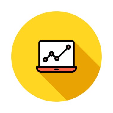 Web renk tasarım simgesi geliştirme için. Vektör çizim