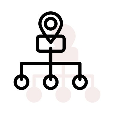 Vektör renk simgesi web için