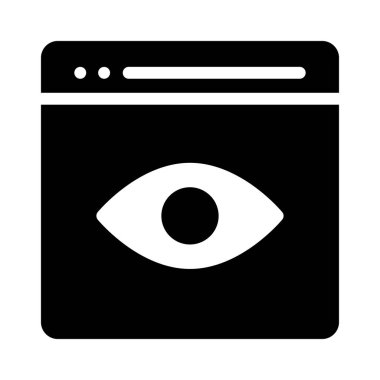 Web renk tasarım simgesi geliştirme için. Vektör çizim