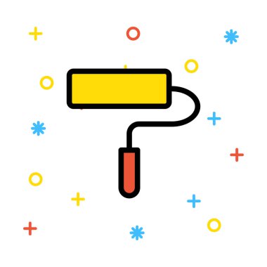 Web renk tasarım simgesi geliştirme için 