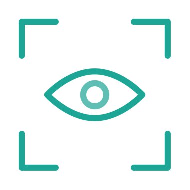 Web renk tasarım simgesi geliştirme için. Vektör çizim