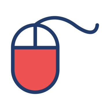 bilgisayar fare simgesi vektör illüstrasyonu 